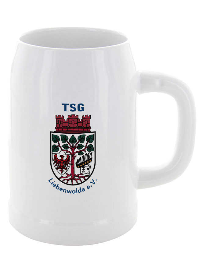 Bierkrug 0,5l Logo