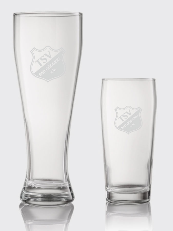 Biergläser Gravur