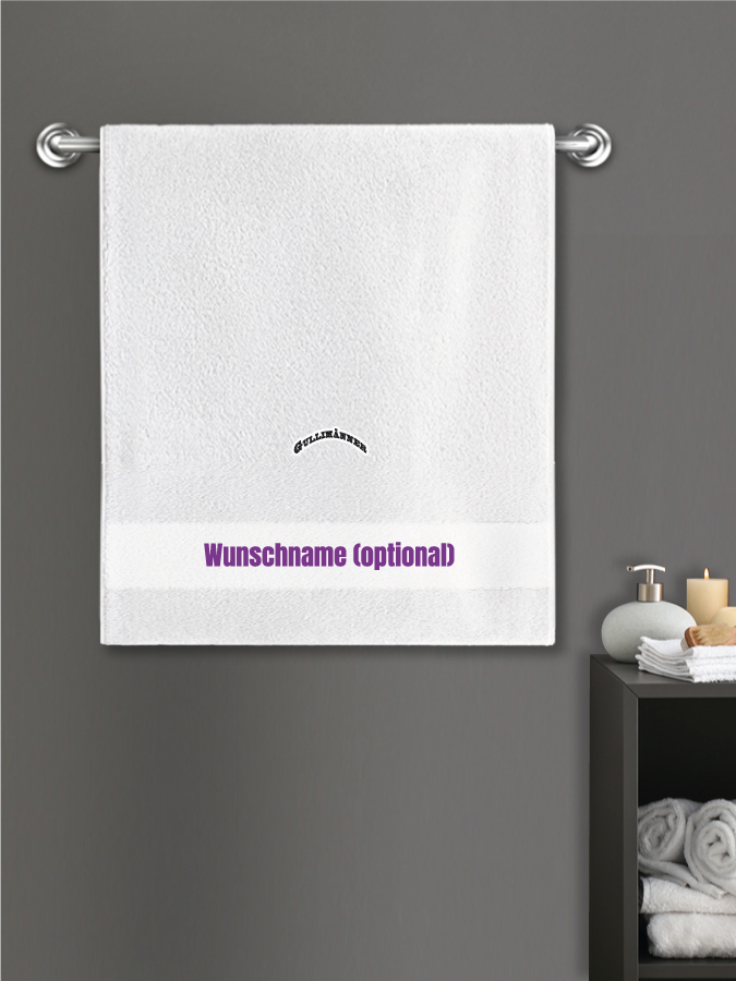 Badehandtuch Team Sticklogo