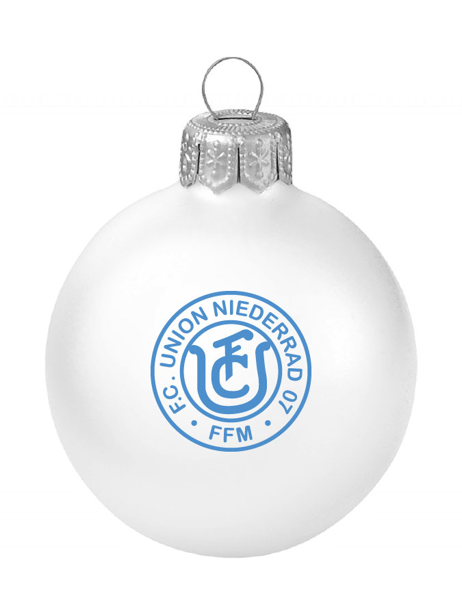 Weihnachtskugel Logo 8cm
