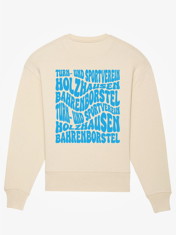 Oversized Sweater Wavy Herren