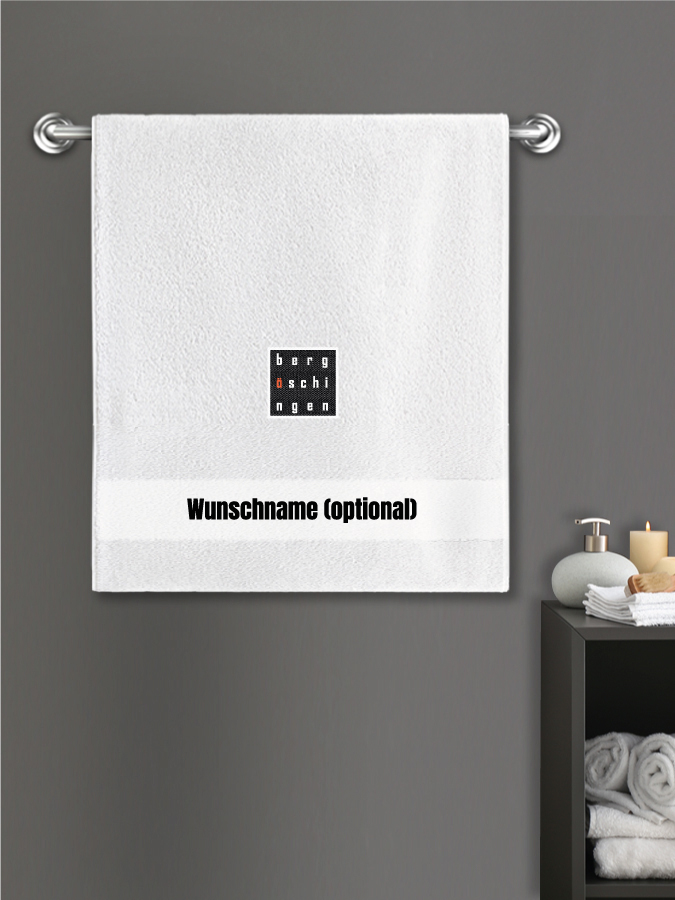 Badehandtuch Team Sticklogo