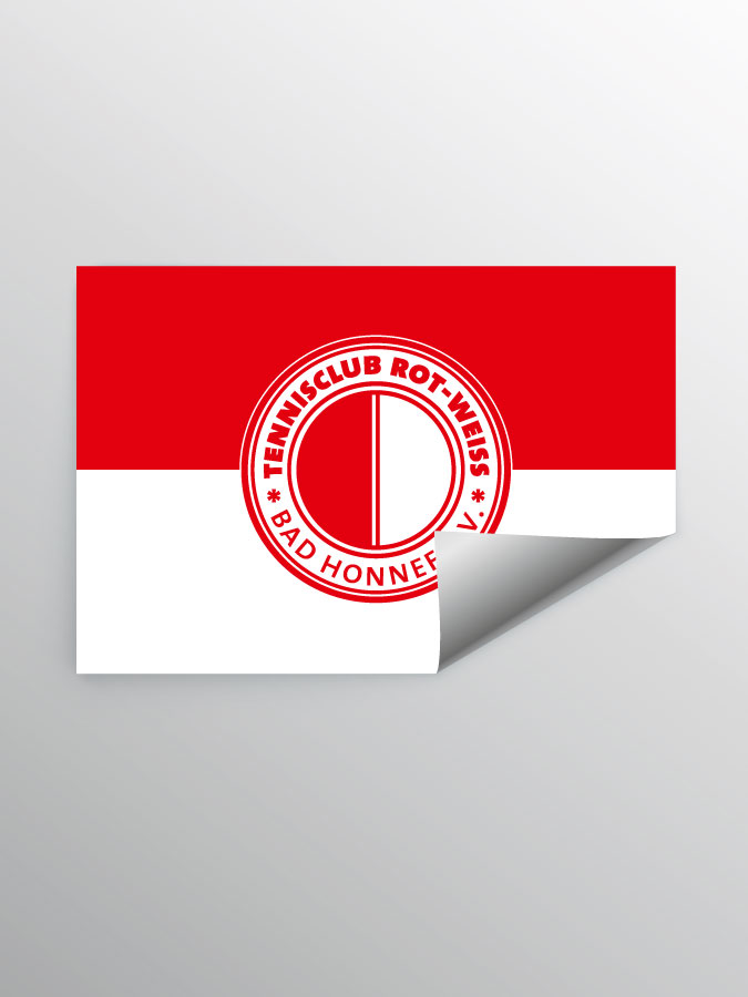 Aufkleber DIN A7 Logo
