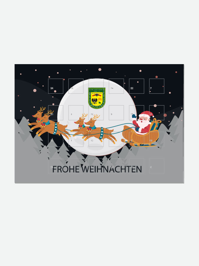 Adventskalender Schokolade