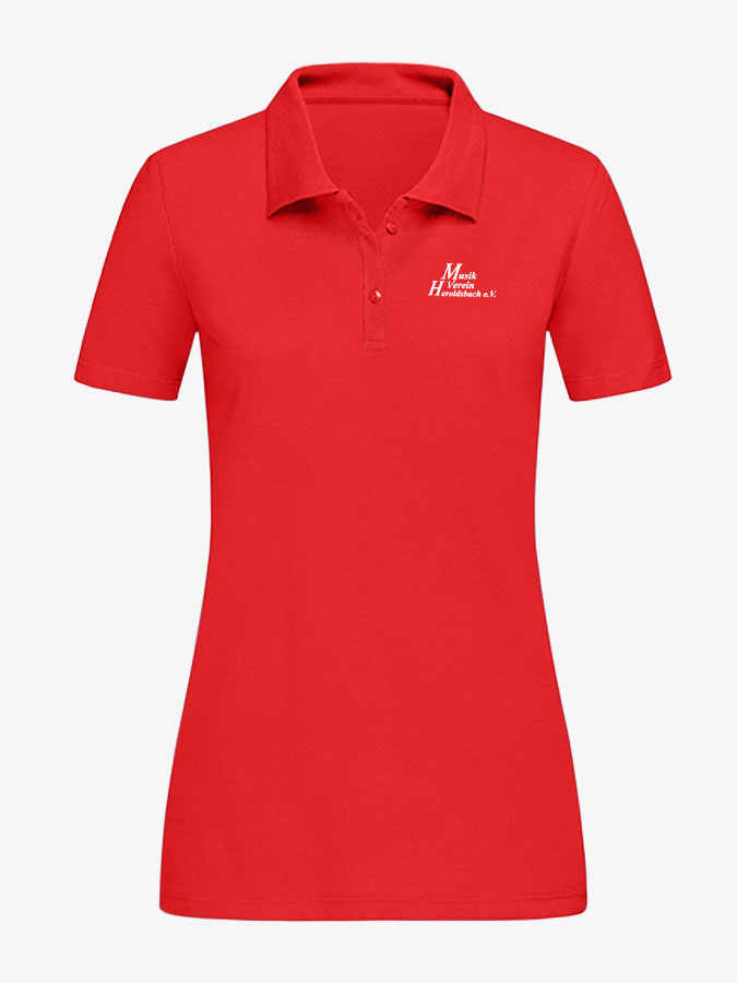 Poloshirt Basic Damen