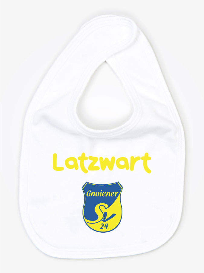 Babylätzchen Latzwart