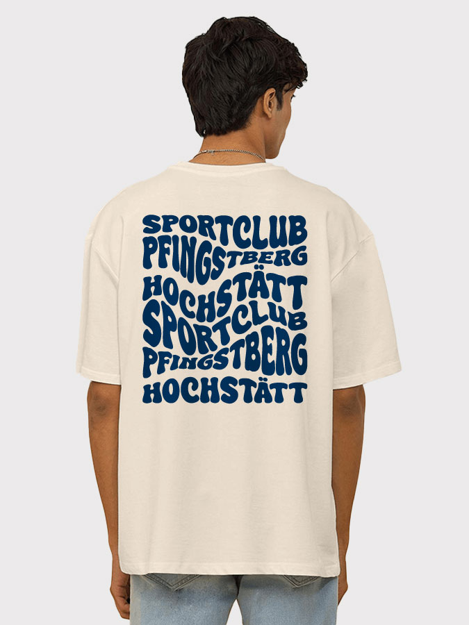 Oversized Shirt Wavy Herren