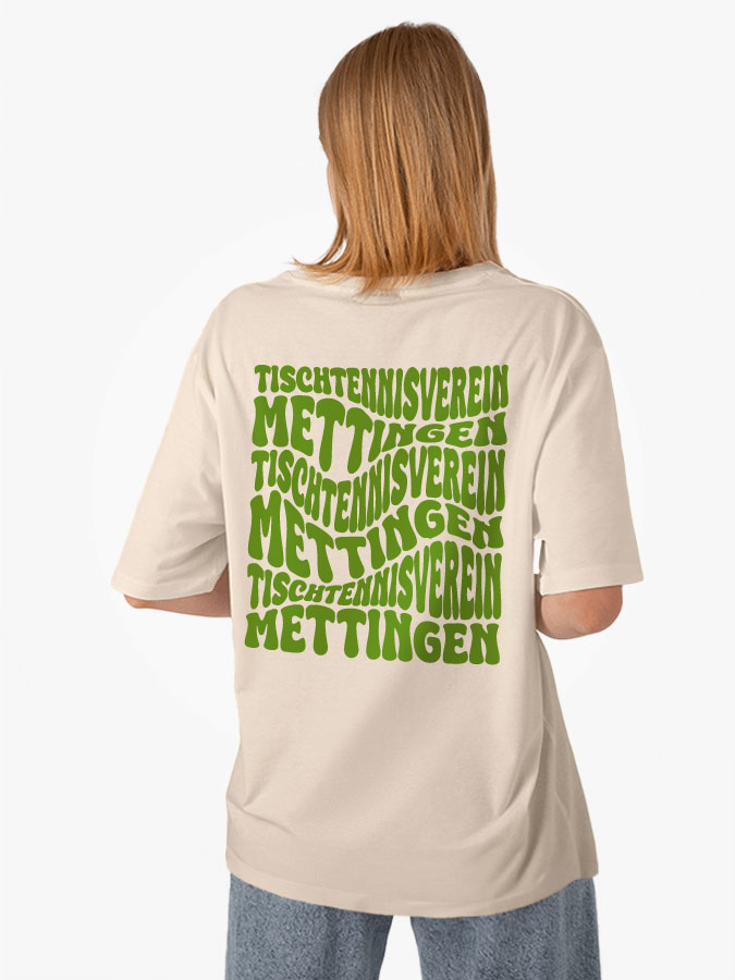 Oversized Shirt Wavy Unisex