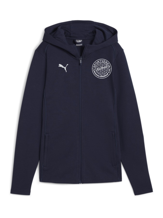 PUMA teamFINAL Casuals Kapuzenjacke Damen