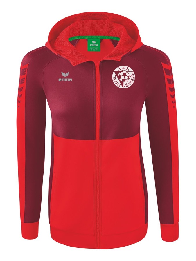 Erima Six Wings Trainingsjacke mit Kapuze Damen