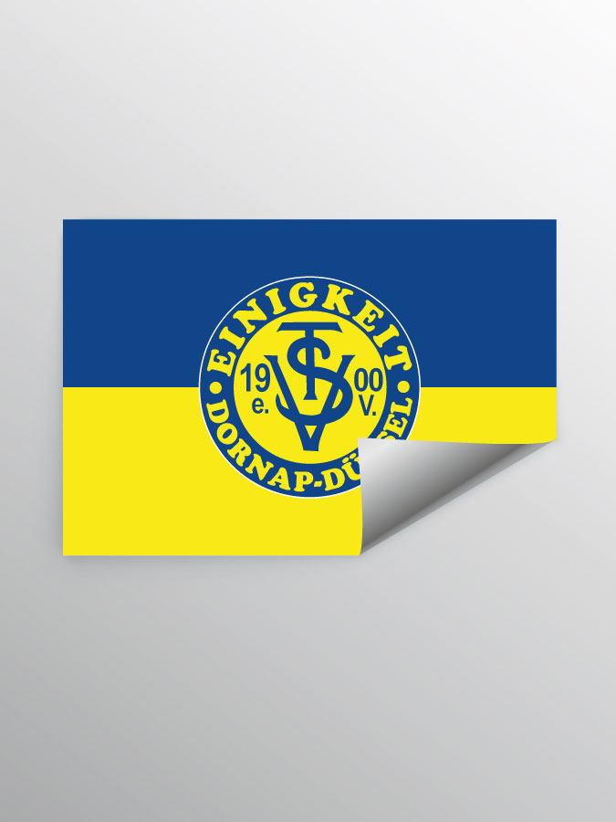Aufkleber DIN A7 Logo
