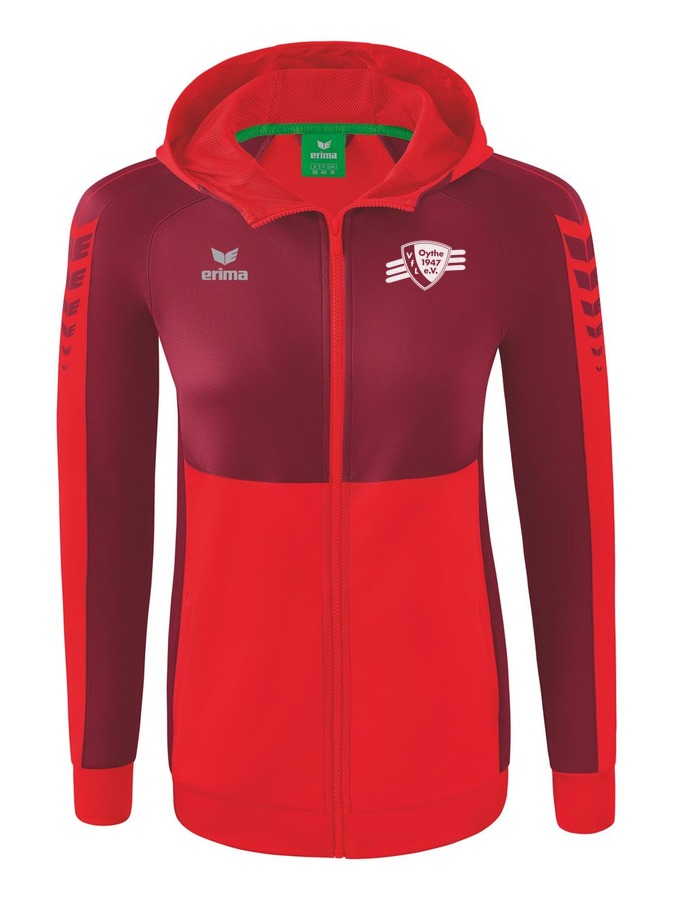 Erima Six Wings Trainingsjacke mit Kapuze Damen