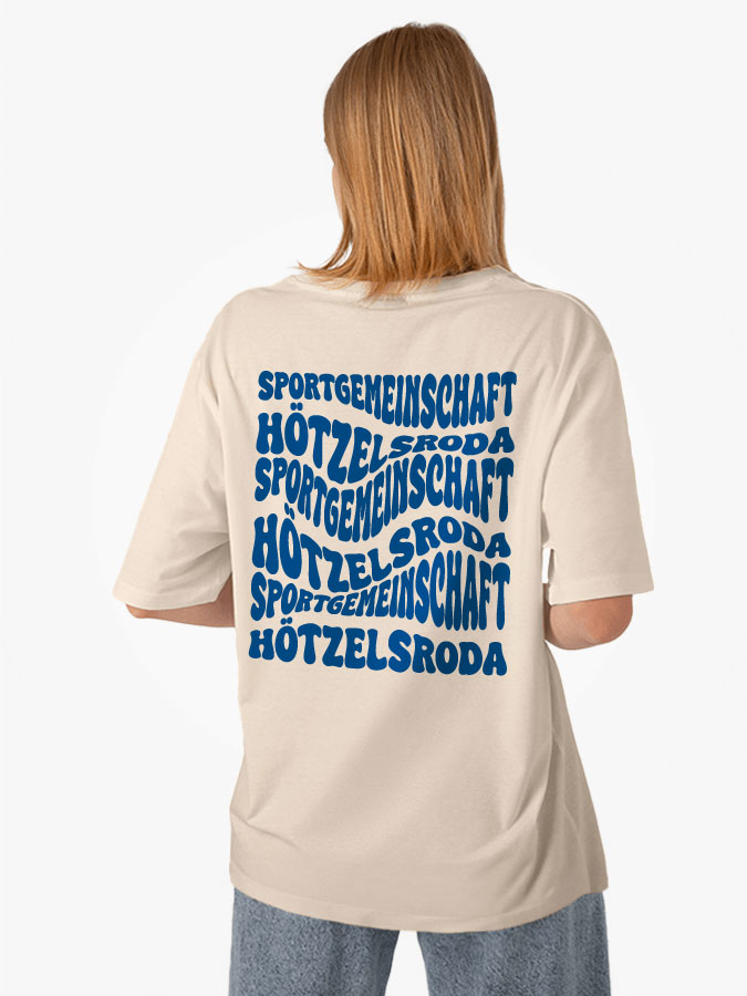 Oversized Shirt Wavy Unisex