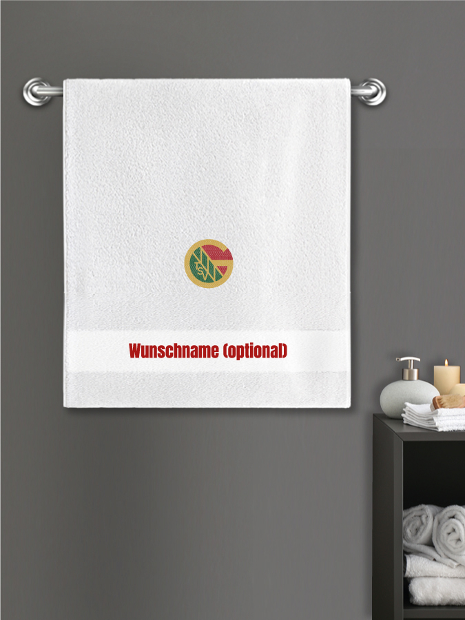 Badehandtuch Team Sticklogo
