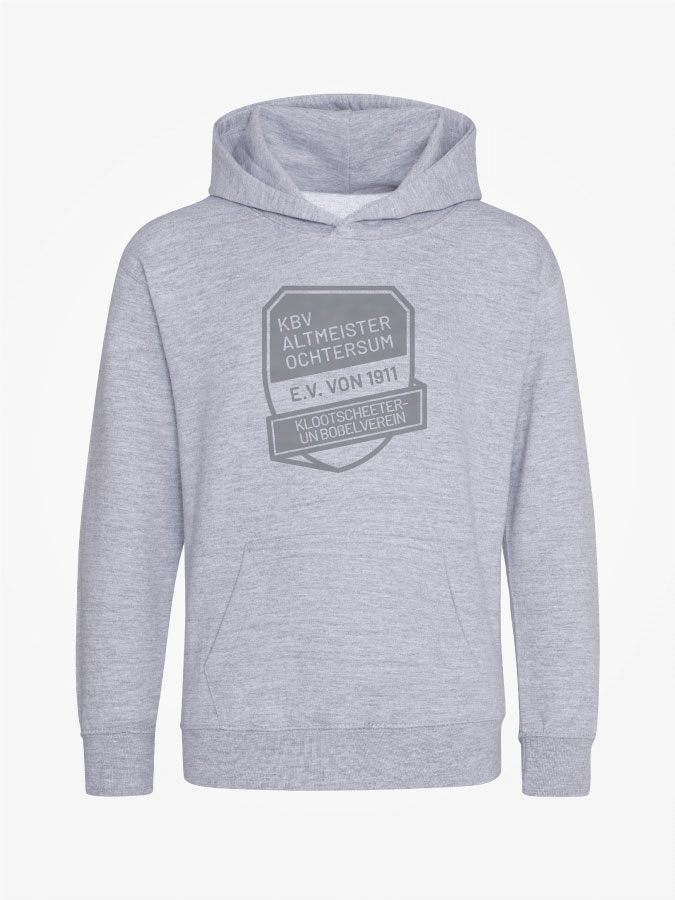 Hoodie All Grey Kids Unisex
