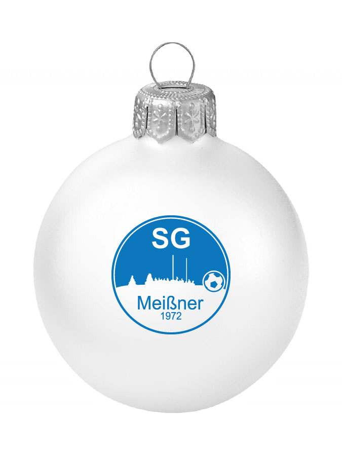 Weihnachtskugel Logo 8cm