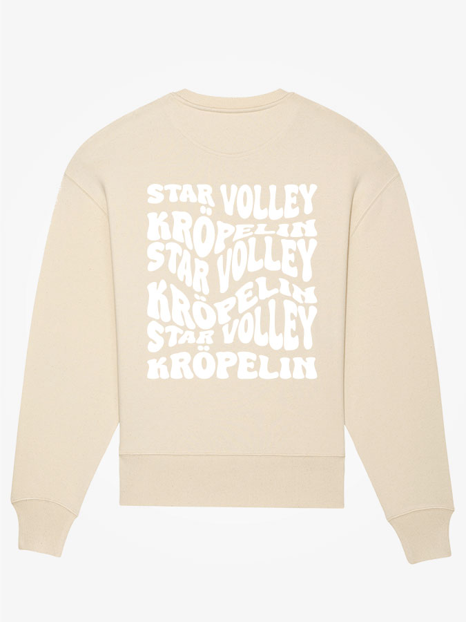 Oversized Sweater Wavy Herren