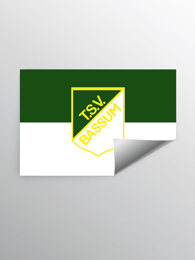 Aufkleber DIN A7 Logo