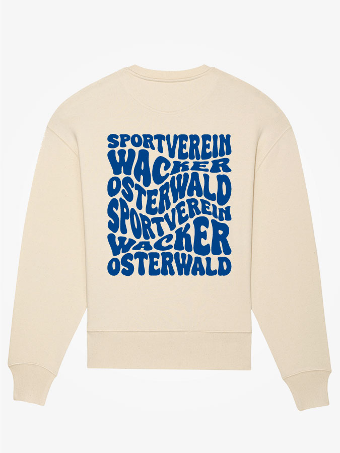 Oversized Sweater Wavy Herren