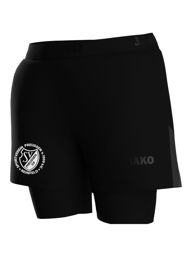 Jako 2-in-1-Short Power Damen