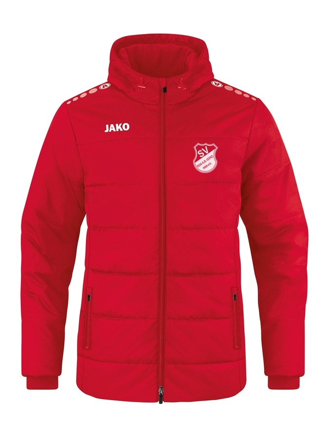 Jako Coachjacke Team mit Kapuze