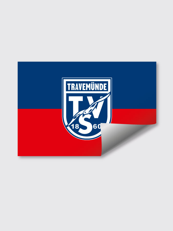 Aufkleber DIN A7 Logo