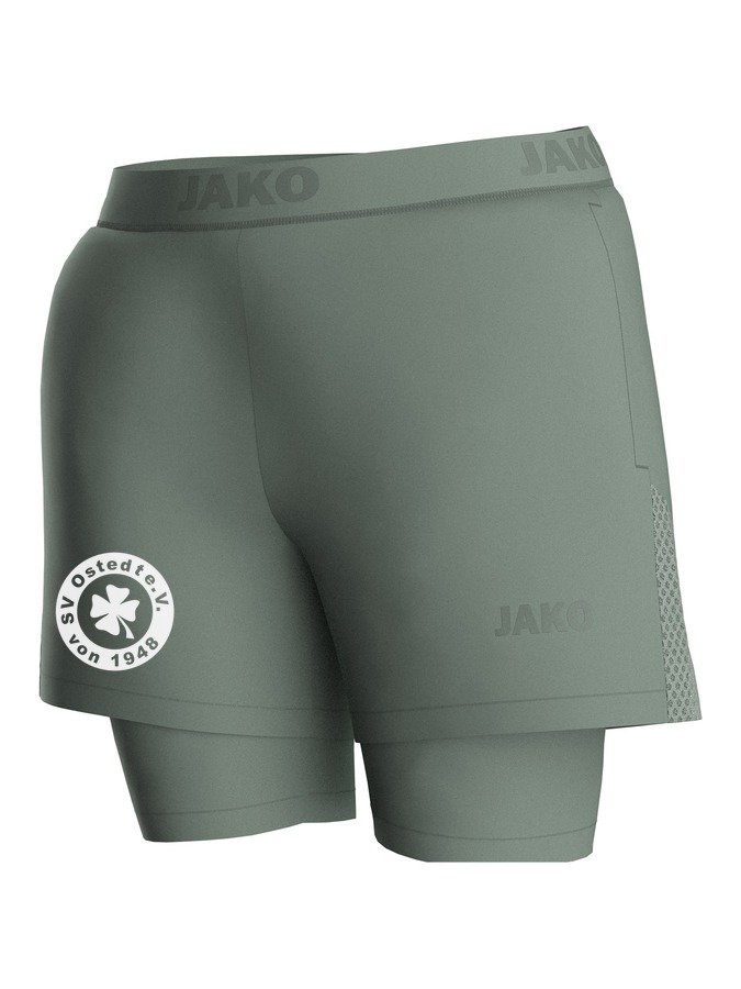 Jako 2-in-1-Short Power Damen