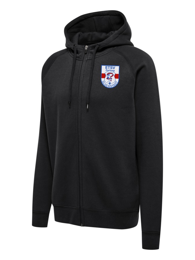 Hummel Red Heavy Zip Hoodie