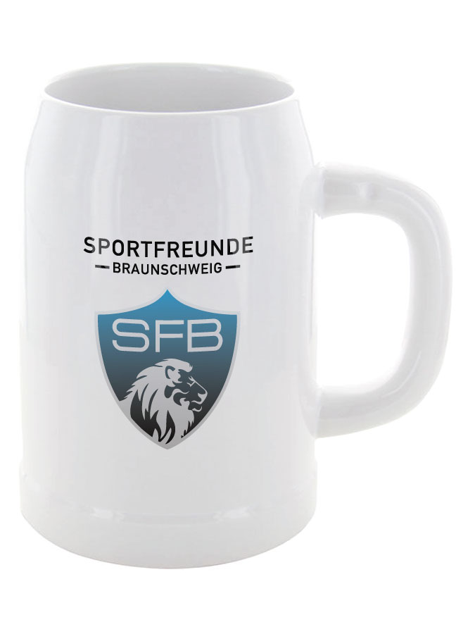 Bierkrug 0,5l Logo