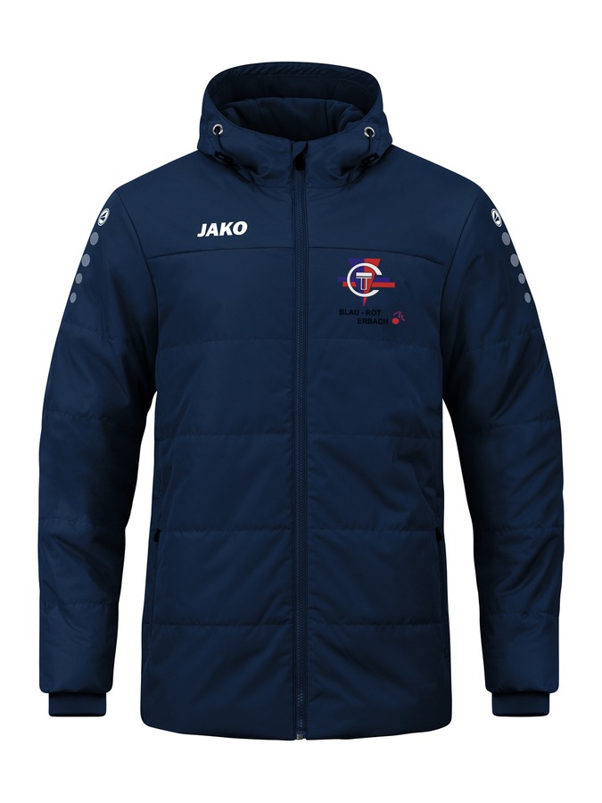 Jako Coachjacke Team mit Kapuze