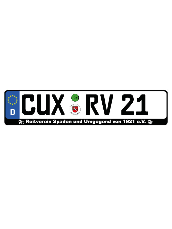 Kennzeichenhalter Kalden (2er Set)