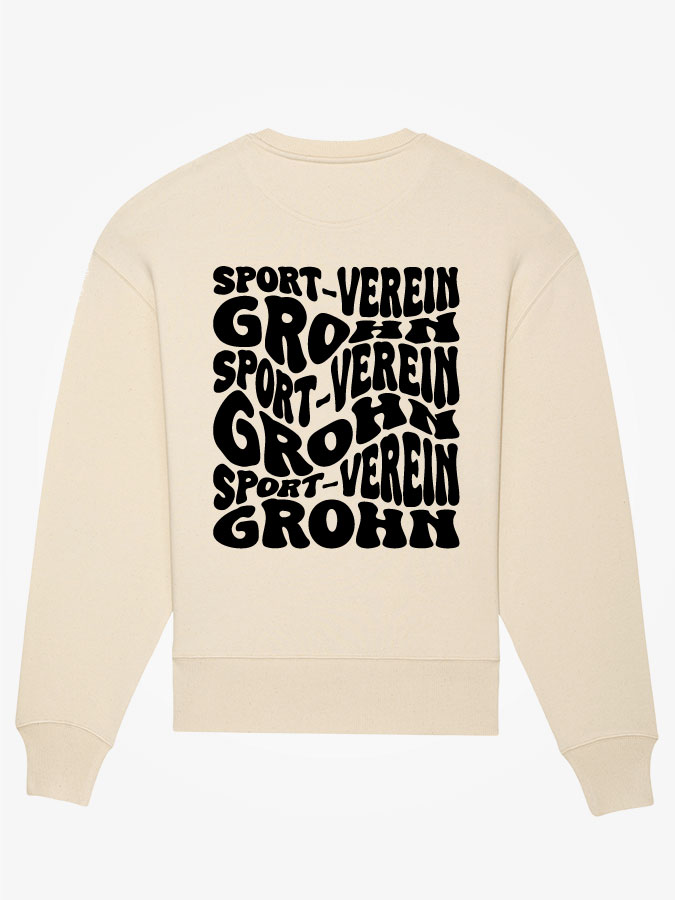 Oversized Sweater Wavy Herren