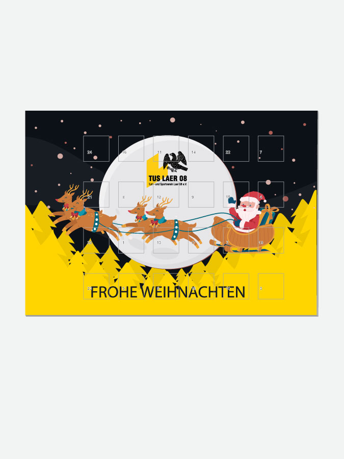 Adventskalender Schokolade