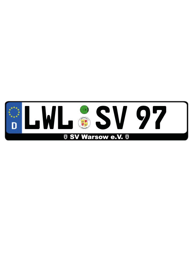 Kennzeichenhalter Kalden (2er Set)