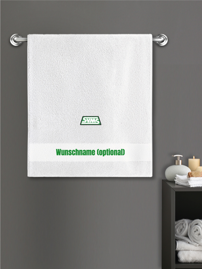 Badehandtuch Team Sticklogo