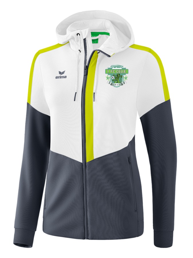 Erima Squad Trainingsjacke mit Kapuze Damen