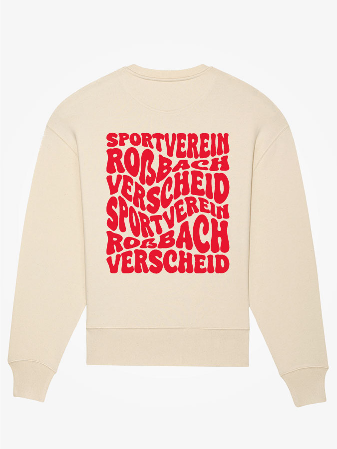 Sweatshirt Oversized Wavy Herren