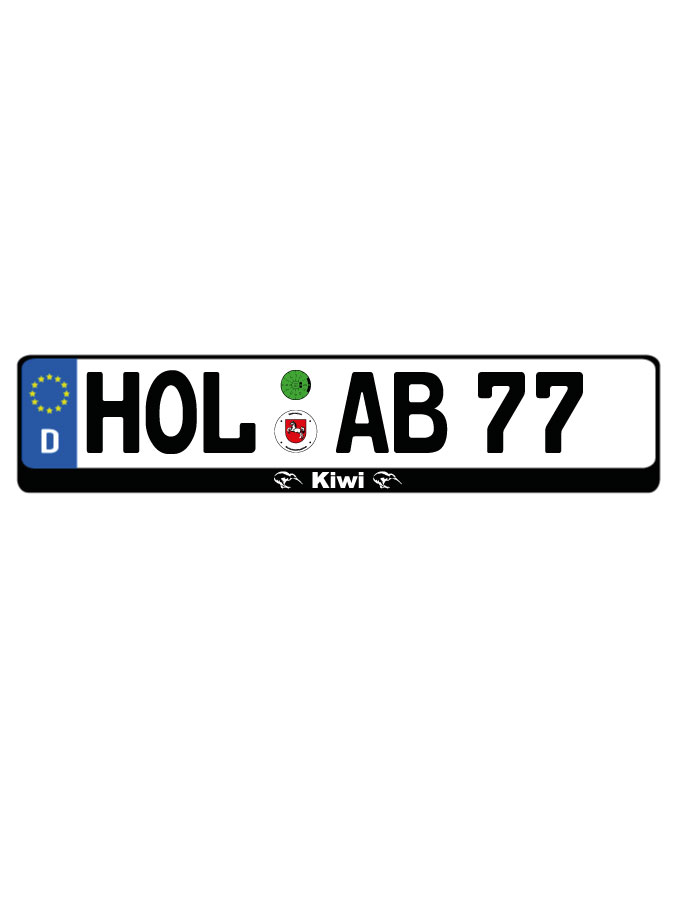 Kennzeichenhalter Kalden (2er Set)