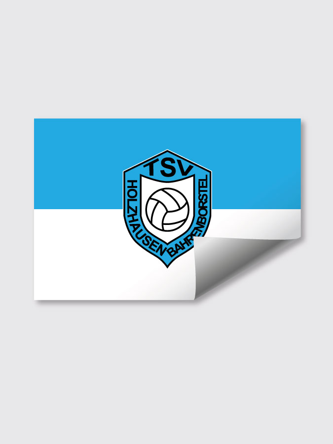 Aufkleber DIN A7 Logo