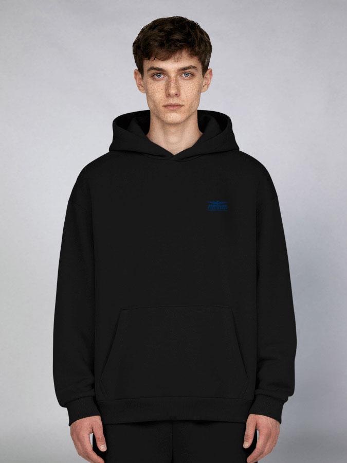 Hoodie Oversized Travel Herren