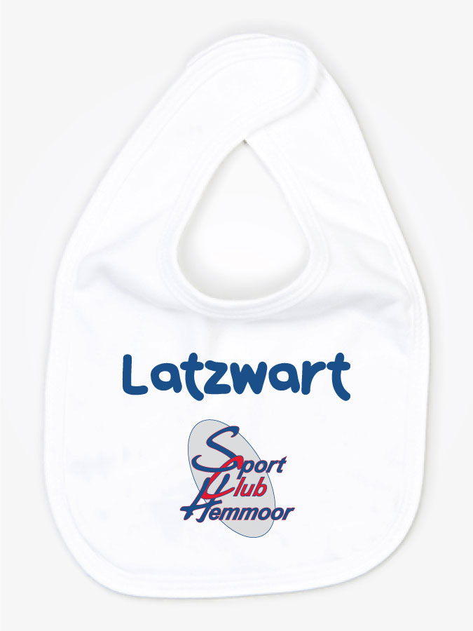 Babylätzchen Latzwart