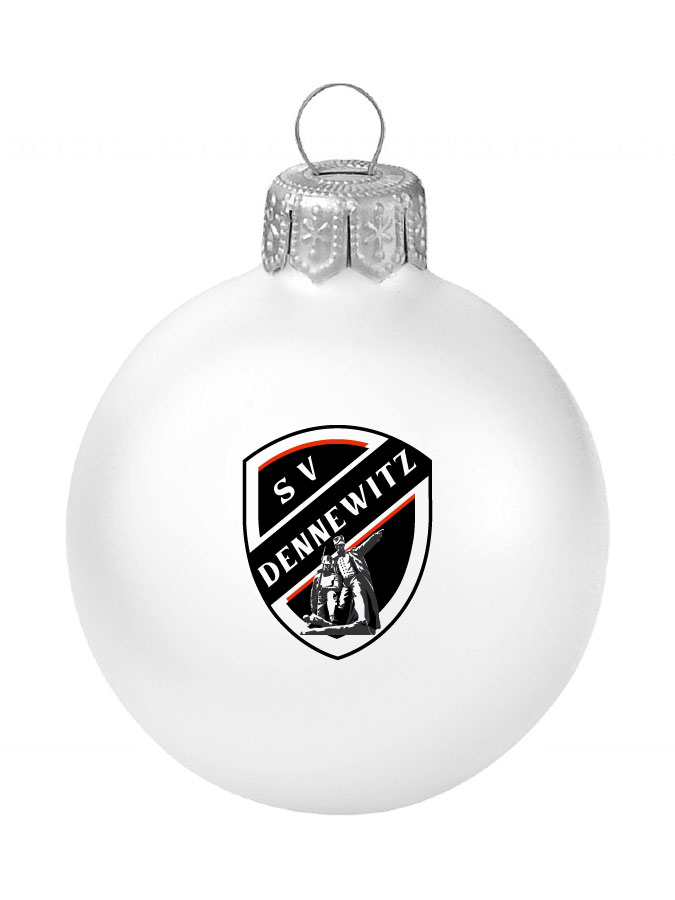 Weihnachtskugel Logo 8cm