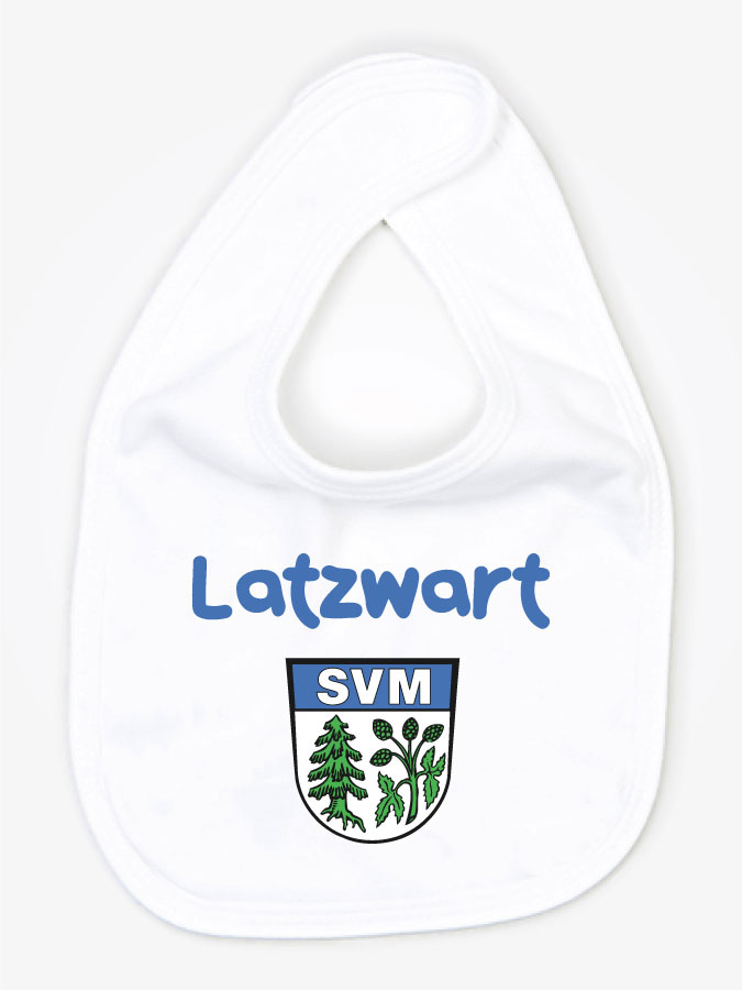Babylätzchen Latzwart