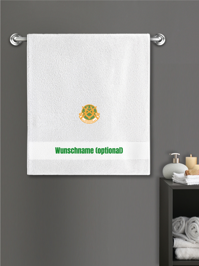 Badehandtuch Team Sticklogo