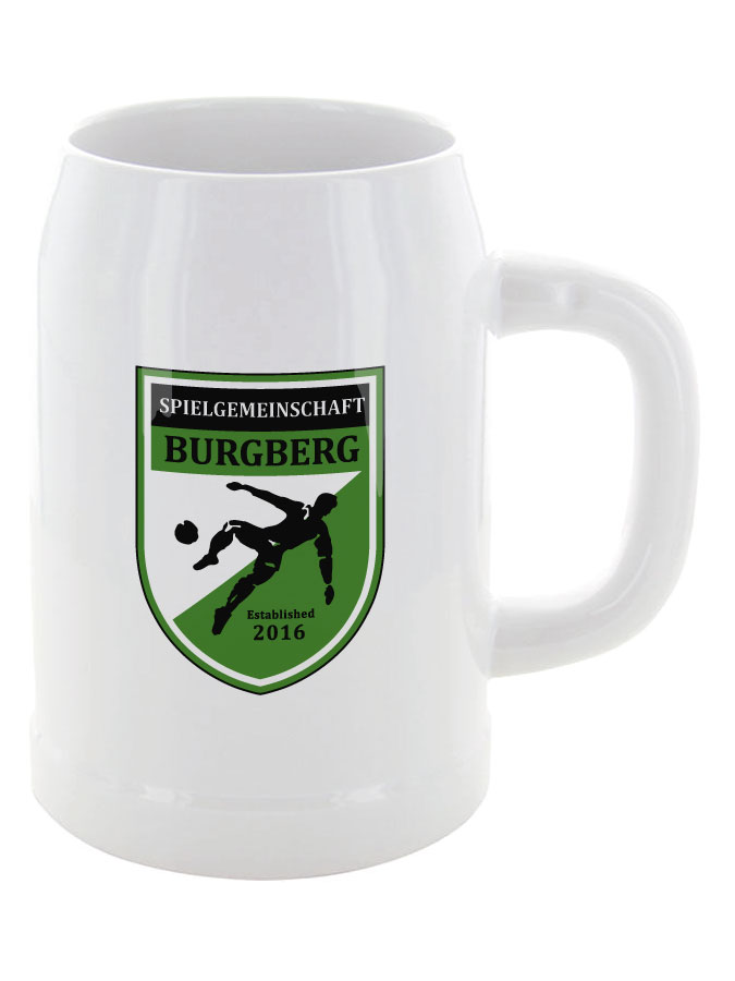 Bierkrug 0,5l Logo