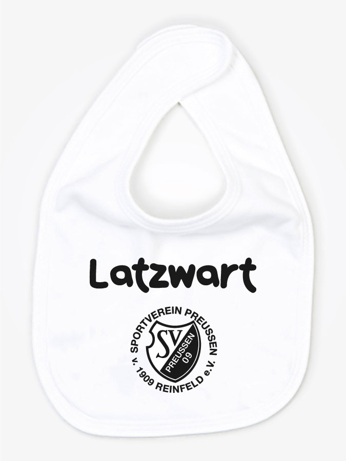 Babylätzchen Latzwart