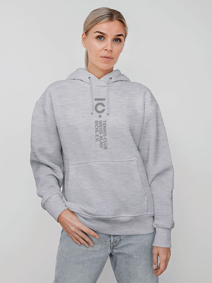 Hoodie All Grey Unisex