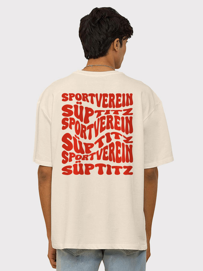 Oversized Shirt Wavy Herren