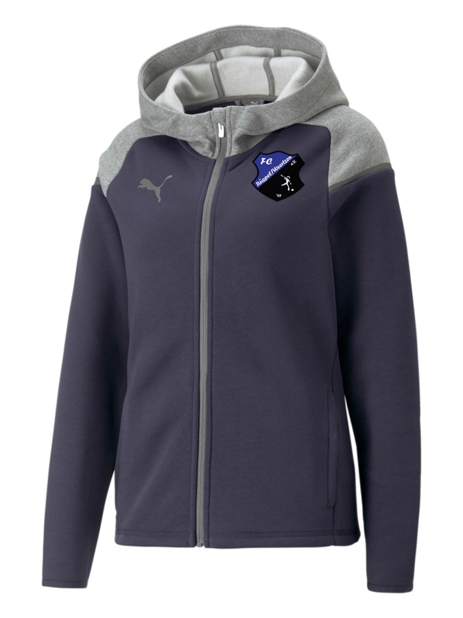 PUMA teamCUP Casuals Kapuzenjacke Damen
