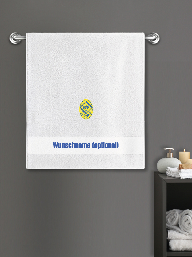 Badehandtuch Team Sticklogo